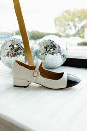 Two Tone Mary Jane Shoes
