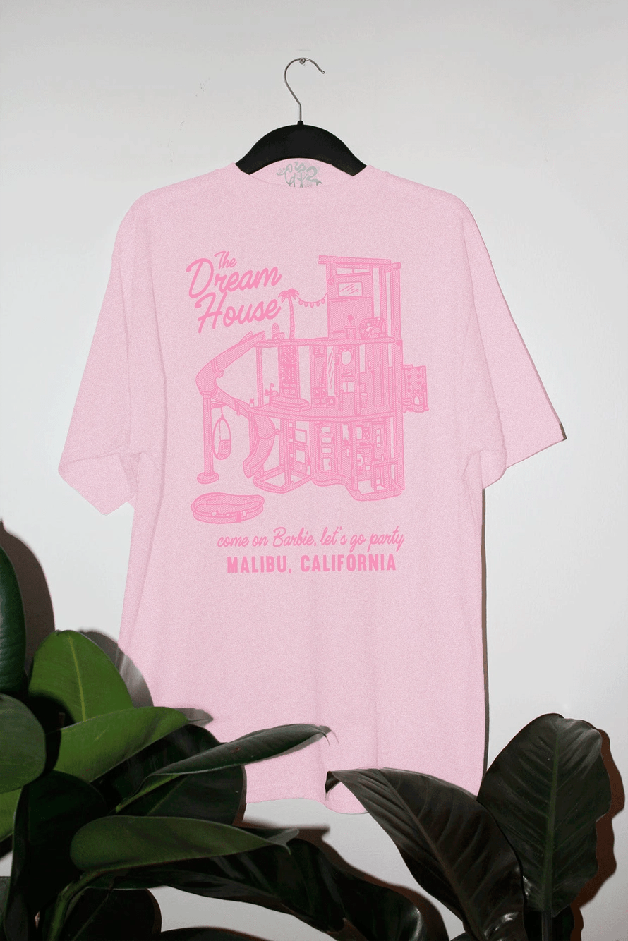 Barbie Dreamhouse Oversized T-Shirt