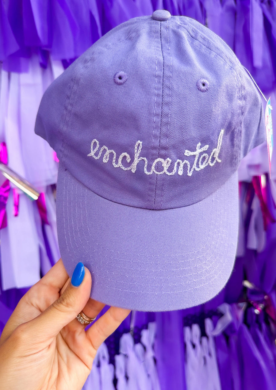 Lavender Enchanted Baseball Hat