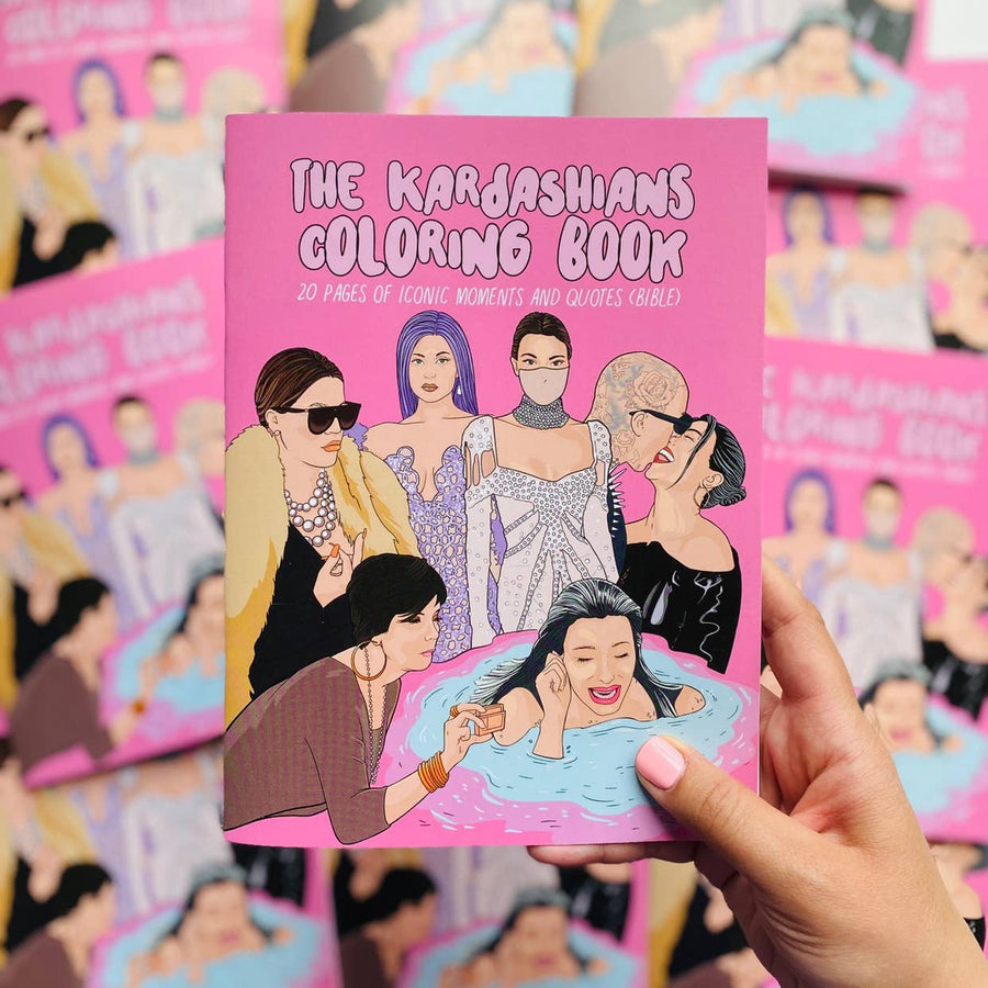 The Kardashians Adult Coloring Book