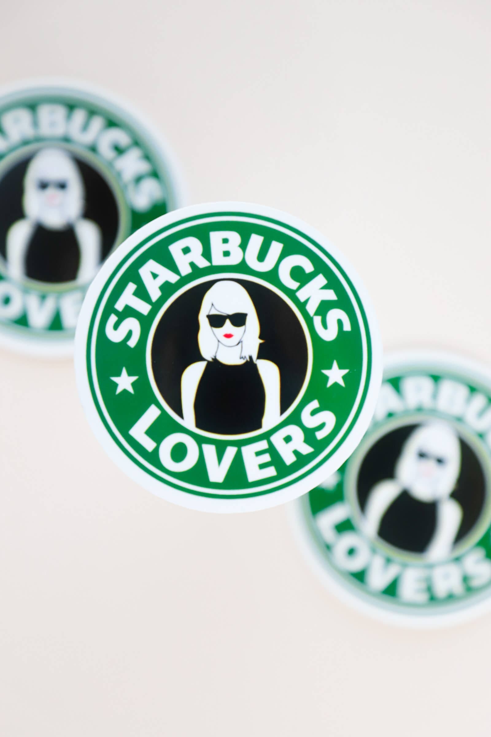 Starbucks Lovers Sticker – Enchanted on Main