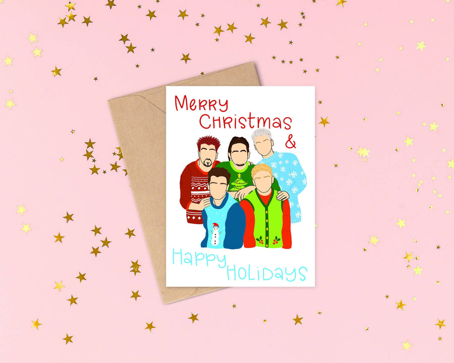 NSYNC Christmas Card