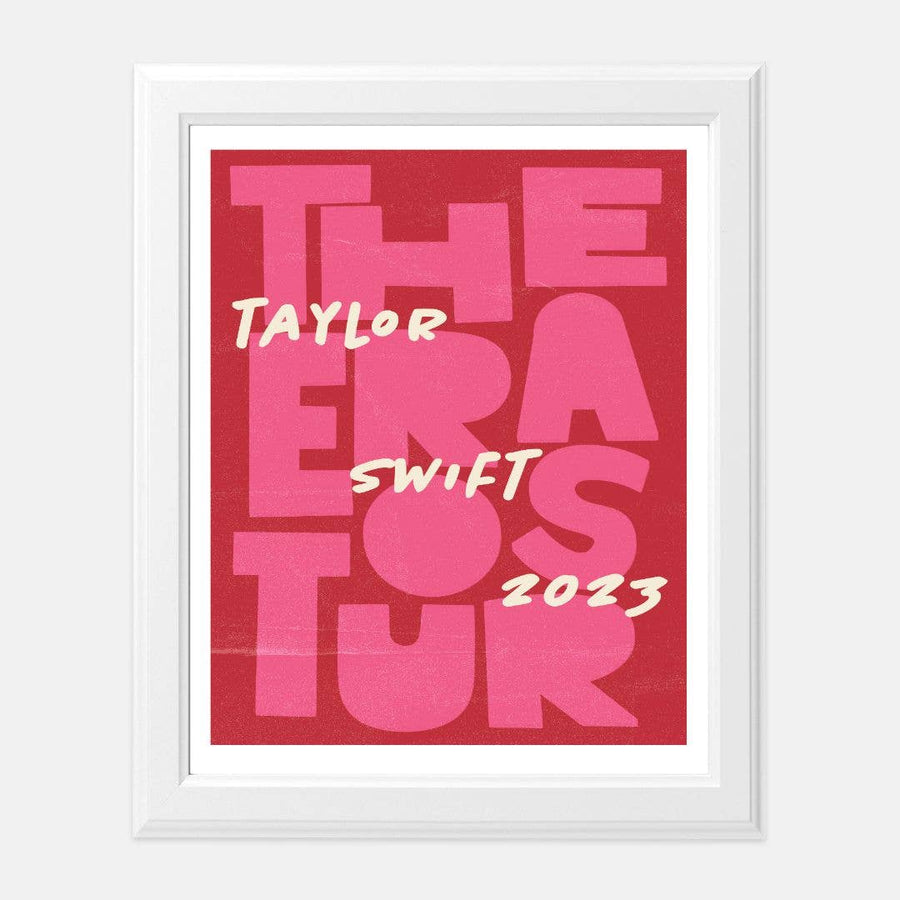 Taylor's Eras Art Print