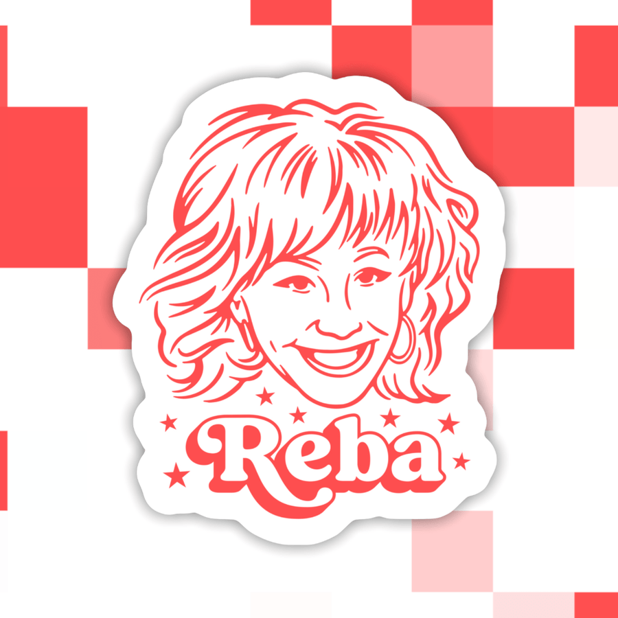 Reba Sticker