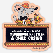 Chuck E Cheese Sticker