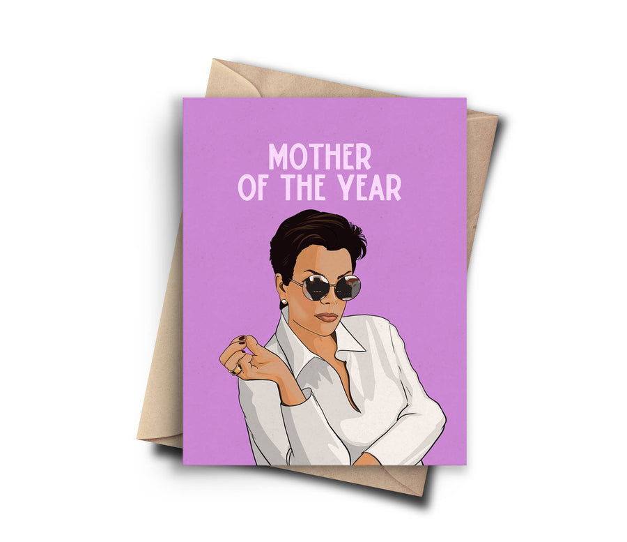 Kris Jenner Funny Mothers Day Card