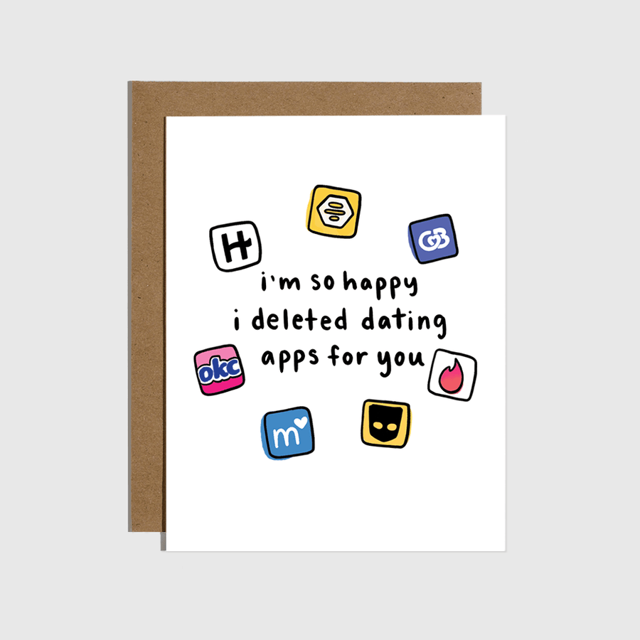 Deleted Dating Apps For You Card